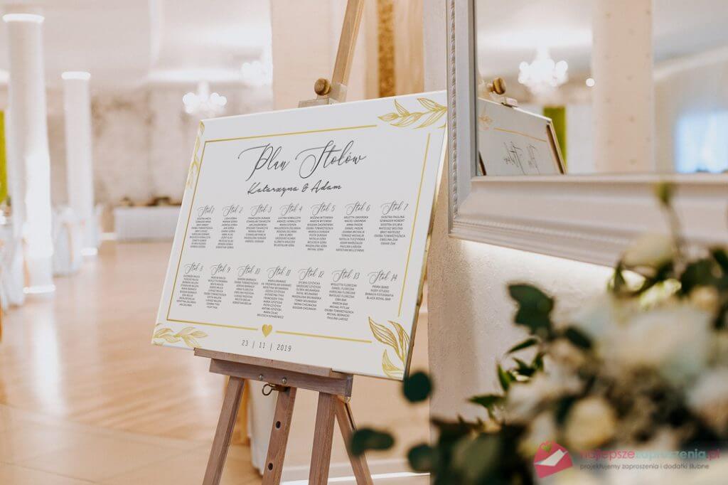 plan rozłożenia gości na weselu